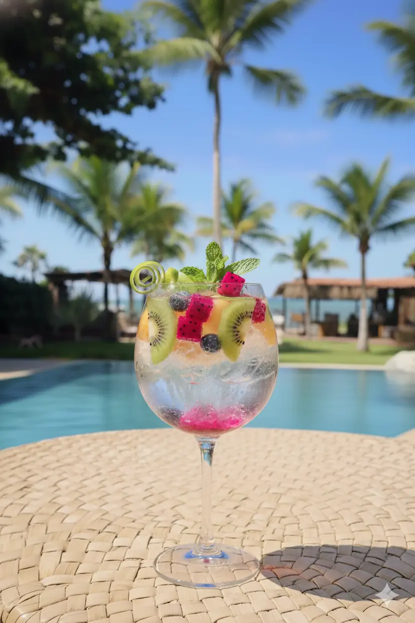 Gin Tropical Villa Zena