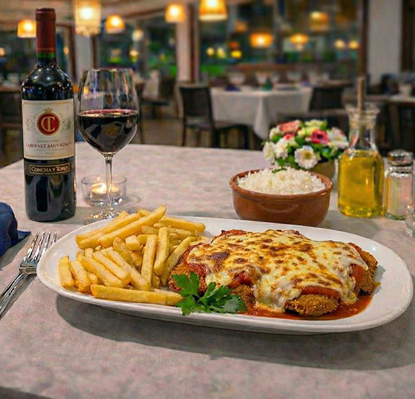 Filé Mignon à Parmegiana